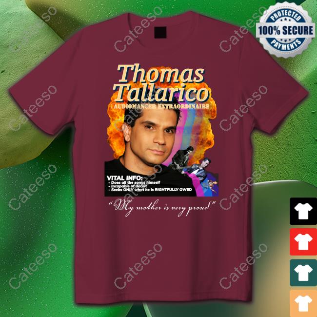Sean Bell Thomas Tallarico Audiomancer Extraordinaire Long Sleeve T Shirt Captaintoss