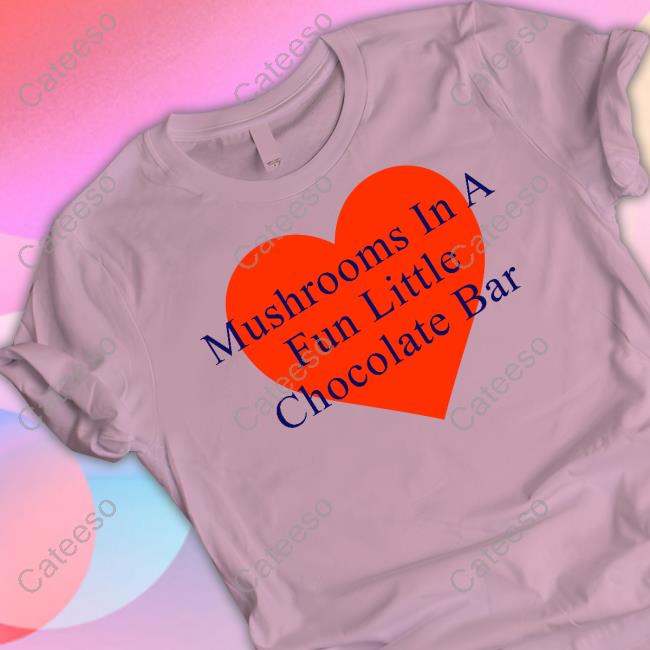 Kurtisconner Wearing Mushrooms In A Fun Little Chocolate Bar Hoodie Kurtisconner Wearing Mushrooms In A Fun Little Chocolate Bar Hoodie