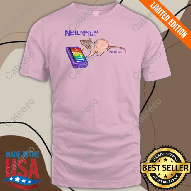 Neil Banging Out The Tunes Hoodie Neil Banging Out The Tunes Hoodie