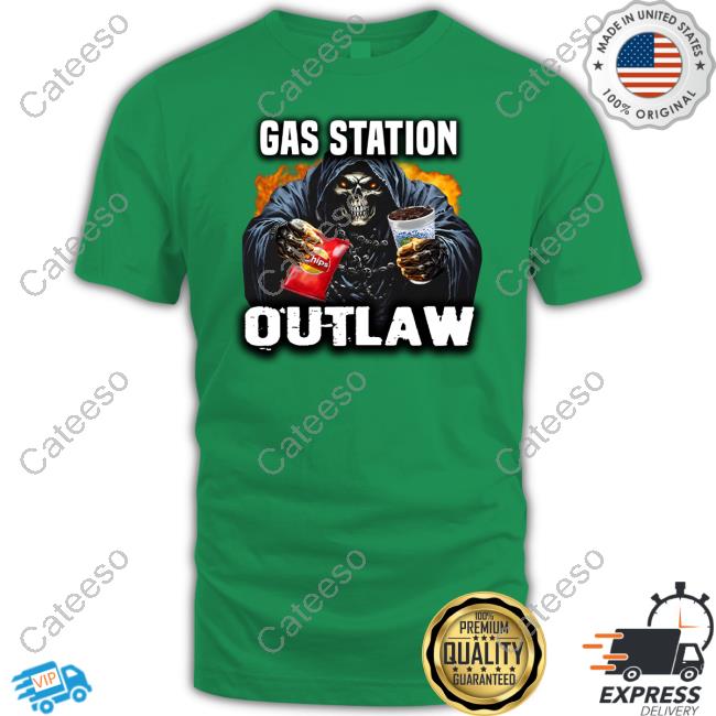 Gas Station Outlaw Long Sleeved T-Shirt Gas Station Outlaw Long Sleeved T-Shirt