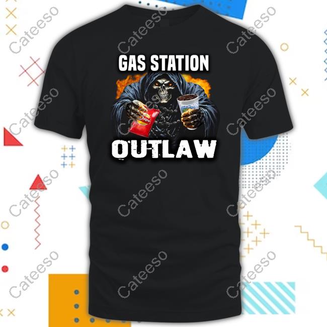 Gas Station Outlaw Long Sleeved T-Shirt Gas Station Outlaw Long Sleeved T-Shirt