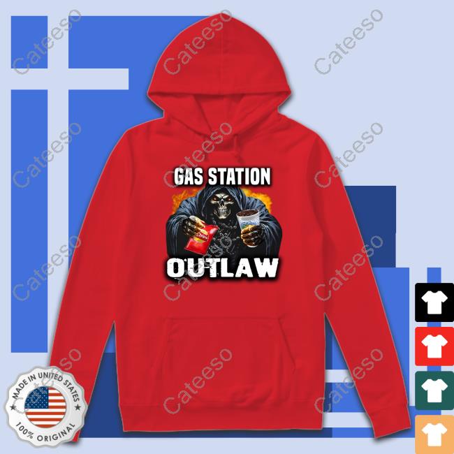 Gas Station Outlaw Long Sleeved T-Shirt Gas Station Outlaw Long Sleeved T-Shirt