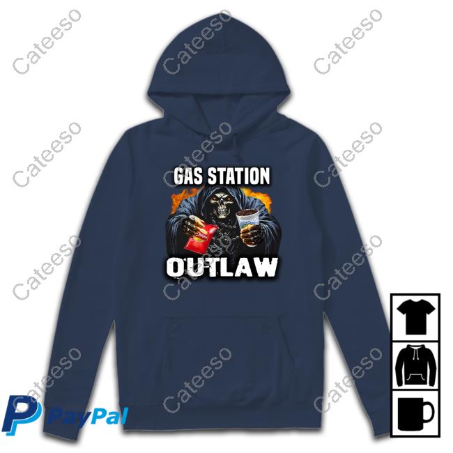 Gas Station Outlaw Long Sleeved T-Shirt Gas Station Outlaw Long Sleeved T-Shirt