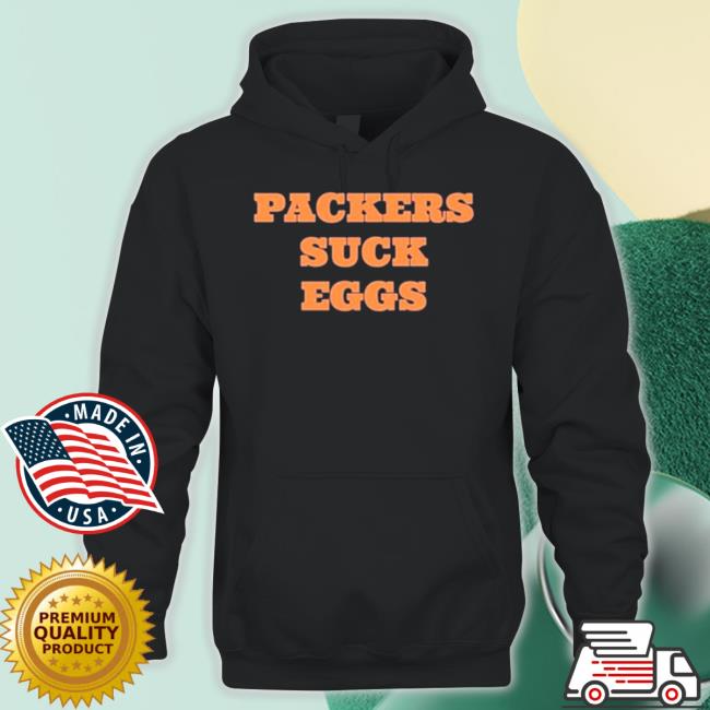Official Packers Suck Eggs T-Shirt Official Packers Suck Eggs T-Shirt