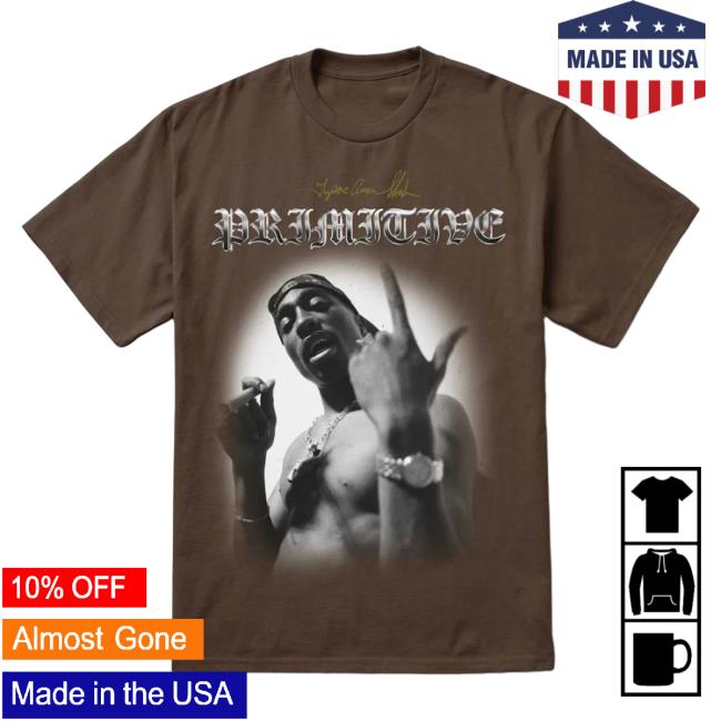 Official Moda3 Primitive X Tupac Shakur One New Shirt Official Moda3 Primitive X Tupac Shakur One New Shirt