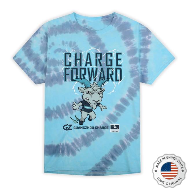 Guangzhou Charge Tie-Dye Chibi Mascot T-Shirt Guangzhou Charge Tie-Dye Chibi Mascot T-Shirt