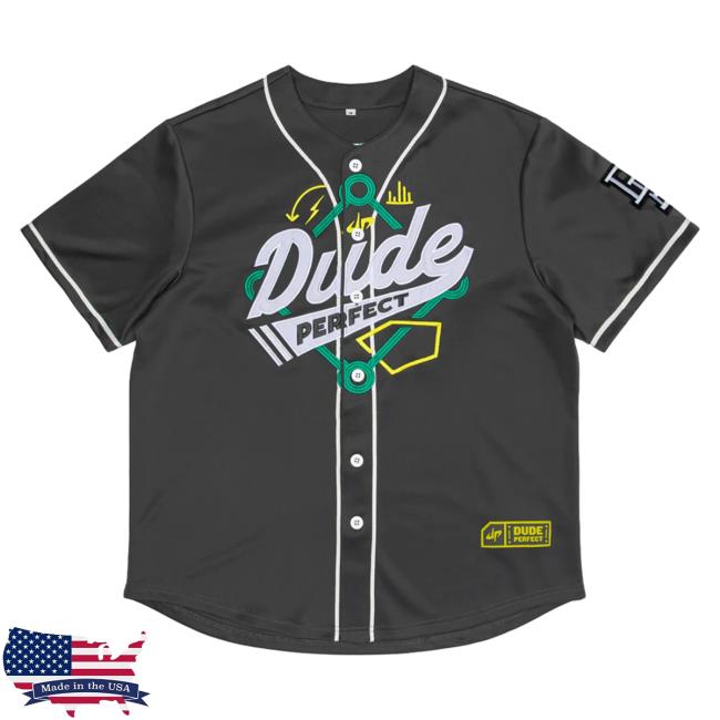 Official Dude Perfect Merch Store Let's Go Baseball Jersey T Shirt Charcoal DudePerfect Apparel Clothing Shop Official Dude Perfect Merch Store Let's Go Baseball Jersey T Shirt Charcoal DudePerfect Apparel Clothing Shop