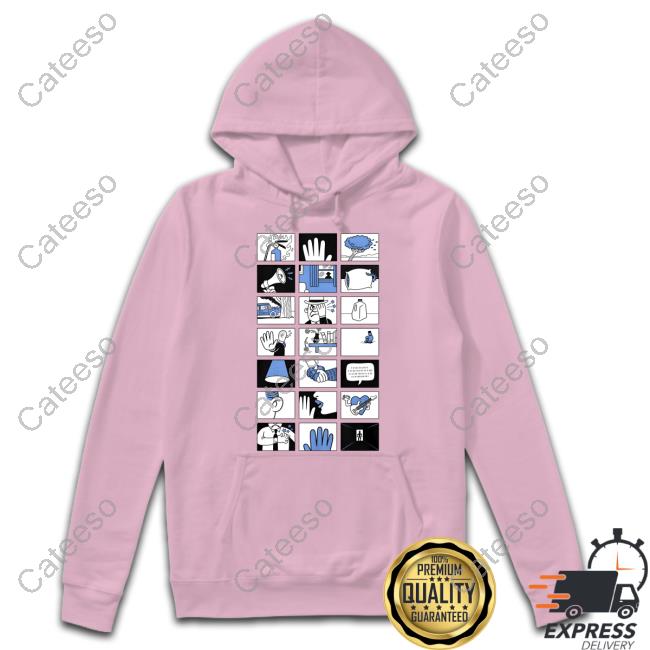 They Might Be Giants Fingertips On Blue Tee They Might Be Giants Fingertips On Blue Tee