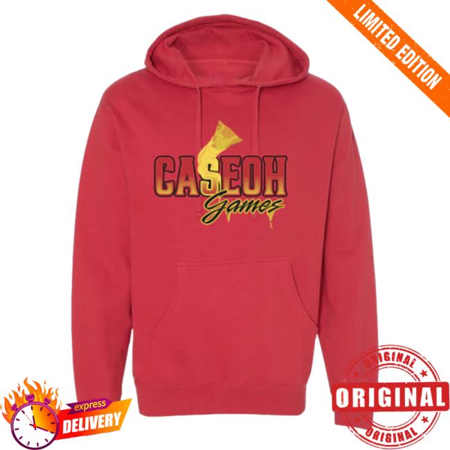 Official Caseoh Game Merch Caseoh Games Caseohgames Hoodie Red Official Caseoh Game Merch Caseoh Games Caseohgames Hoodie Red