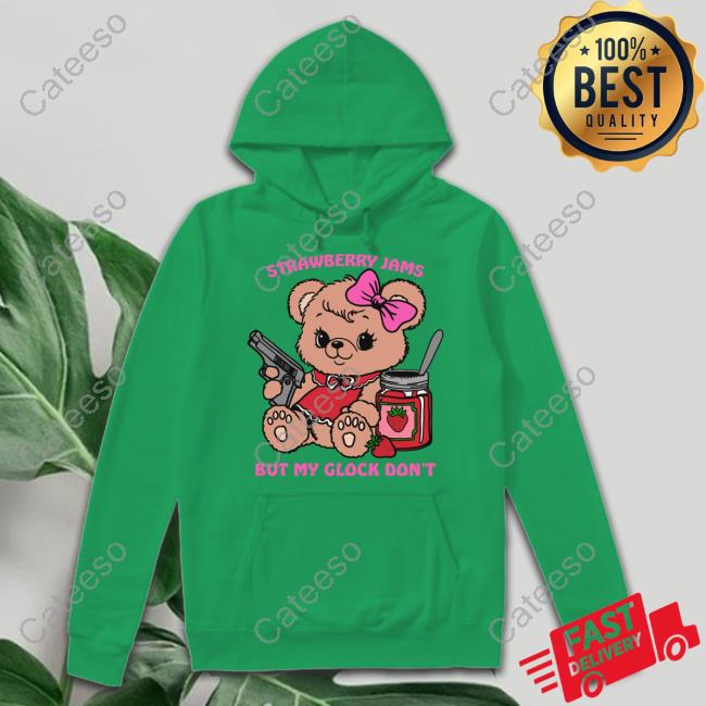Thegoodshirts Strawberry Jams But My Glock Doesn't Sweater Thegoodshirts Strawberry Jams But My Glock Doesn't Sweater
