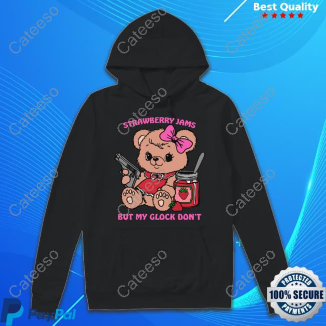 Thegoodshirts Strawberry Jams But My Glock Doesn't Sweater Thegoodshirts Strawberry Jams But My Glock Doesn't Sweater