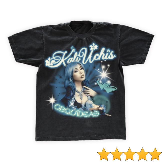 Trending Kaliuchis Merch Store Black Orquídeas Short-Sleeve Shirts Shop Kaliuchis