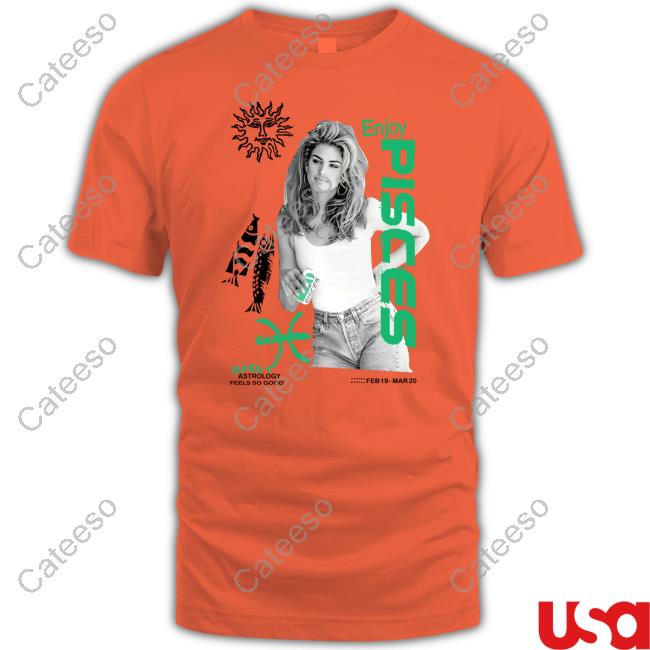 Feels So Good Cindy Crawford Enjoy Super Pisces Shirt