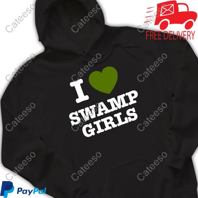 I Love Swamp Girls Shirt