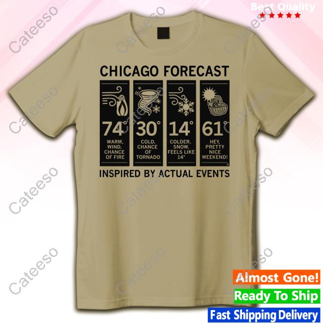 Raygunsite Chicago Forecast Inspired By Actual Events Tank Top
