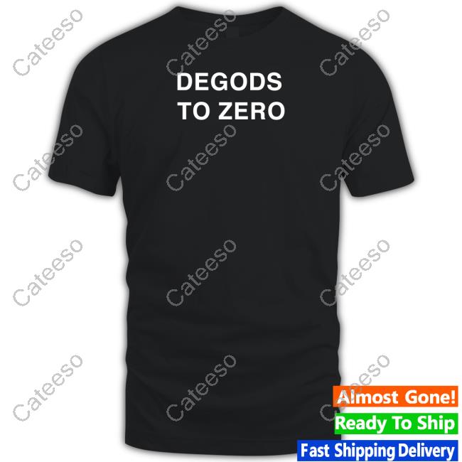 Kanye West Wearing Degods To Zero Shirts