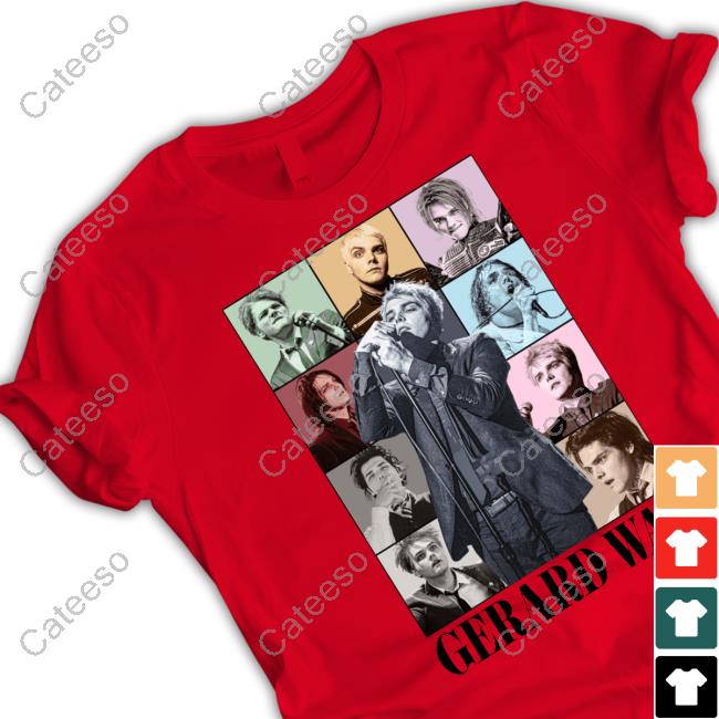 Hejprebianca Gerard Way Eras Tour Shirt