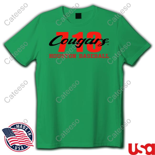 713 Cougars Houston Baseball T Shirt