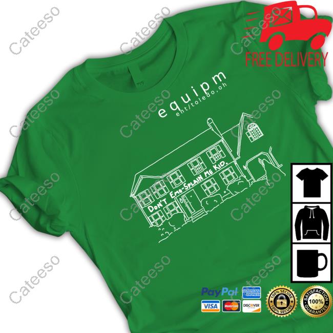 Equipment Equipm Don't Emo-Splain Me Kid T Shirt