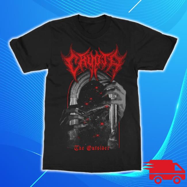 Original Indie Merch Store Crypta "The Outsider" Hoodie Sweatshirt Indiemerchstore Shop