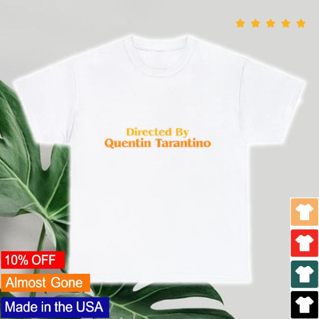 Origina Rizz Culture Merch Store Printify Directed By Quentin Tarantino Hoodie Rizzculture Shop