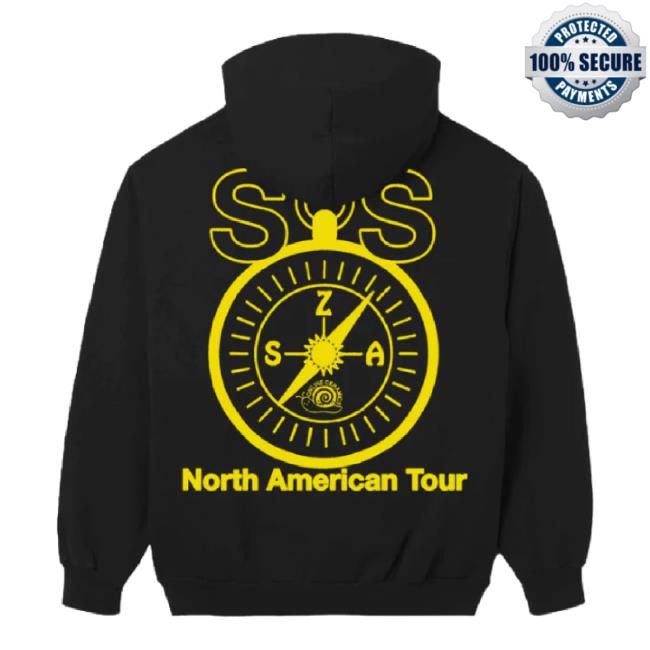 Original Sza Tour Merchandise Merch Store Sza Merchandise - I Did It All For Love North America Tour Tee Szamerchandise Shop