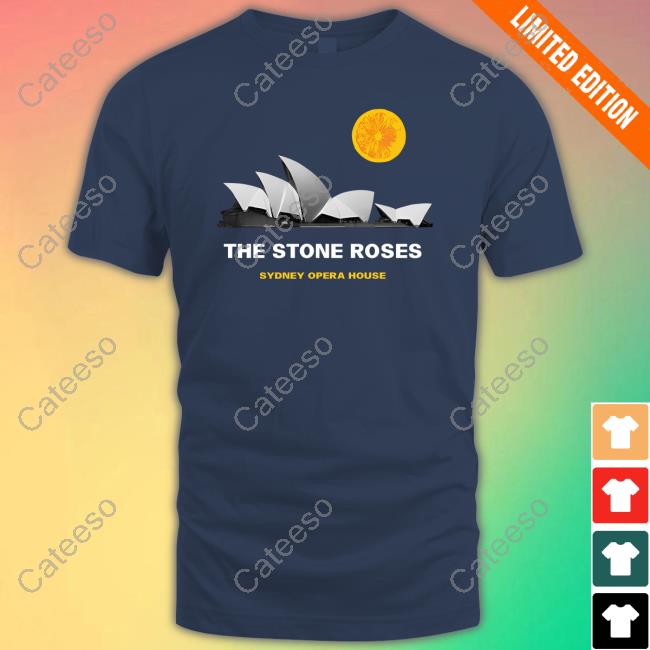 Official Stonerosesstore Sydney Opera House Tee Shirt