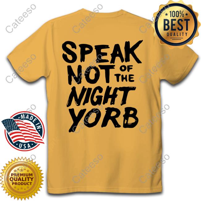 Dropout Speak Not Of The Night Yorb Sweater