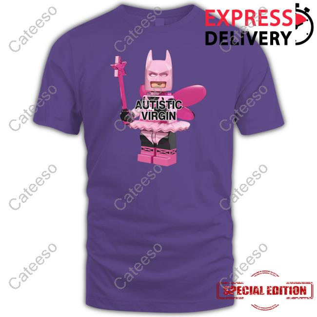 Autistic Virgin Batman Hooded Sweatshirt