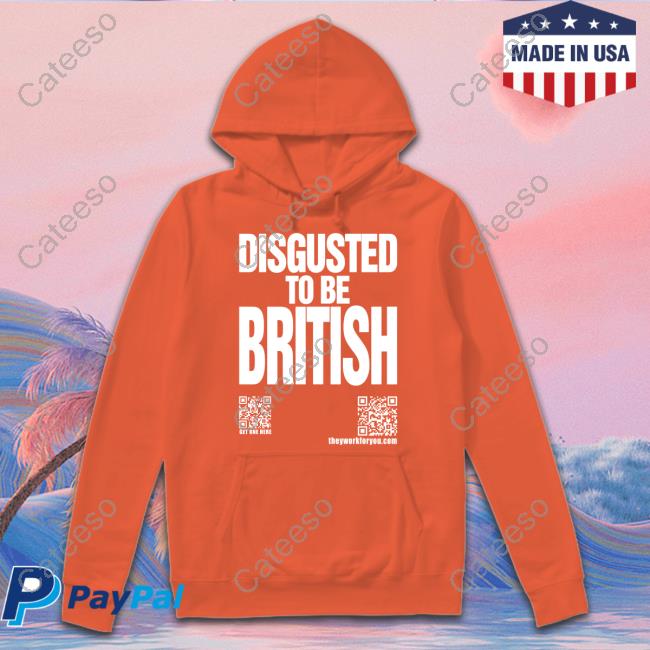 Katharinehamnett Disgusted To Be British T-Shirt