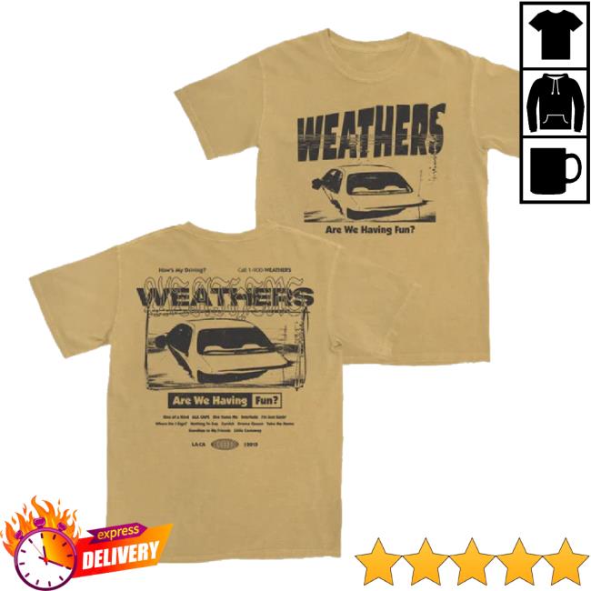 Original Sumerian Records Merch Store Weathers - How's My Driving Vintage Mustard TankTop Sumerianrecords Shop Original Sumerian Records Merch Store Weathers - How's My Driving Vintage Mustard TankTop Sumerianrecords Shop