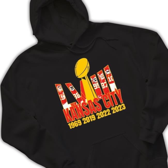 Original Lviii Champions Kansas City 4-Time Champs Hoodie Sweatshirt