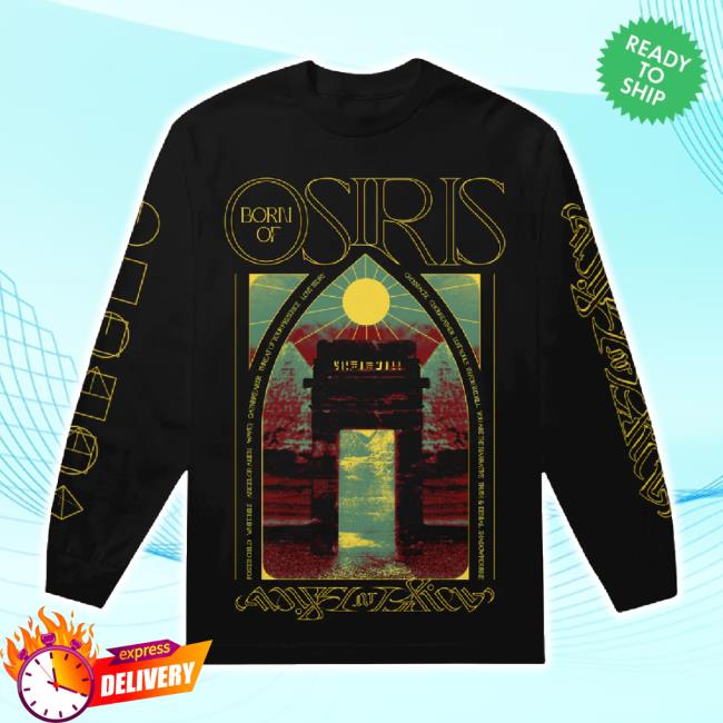 Trending Sumerian Merch Store Born Of Osiris - Portal Black Shirts Sumerianmerch Shop