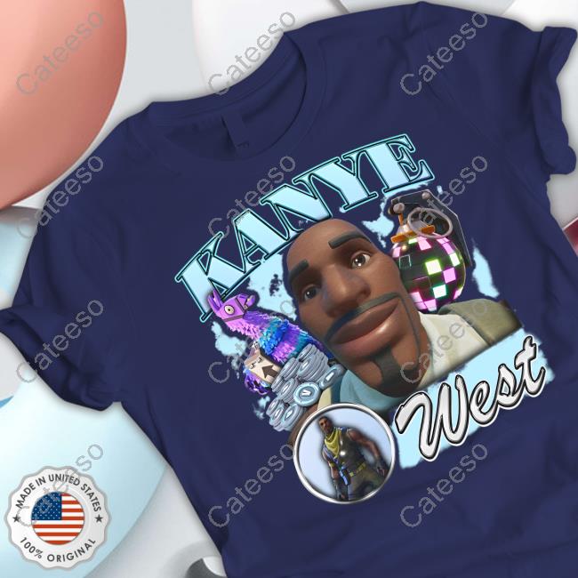 Angryfridge Shop Kanye West Fortnite T-Shirt