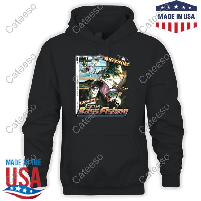 Big One Fish Rank In Sega Bass Fishing Tee Shirt