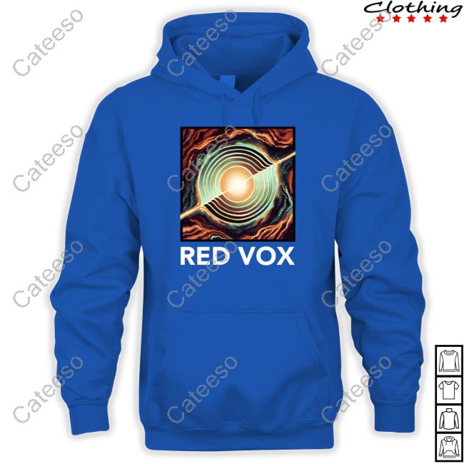 Retroware Store Red Vox - Stranded Long Sleeve T Shirt Red Vox - Stranded Long Sleeve T Shirt Retroware Store