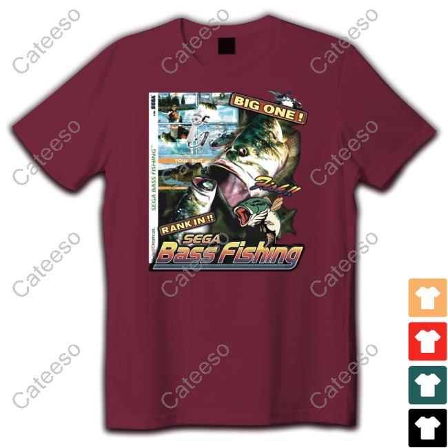 Big One Fish Rank In Sega Bass Fishing Shirts Mamonoworld Store Bass