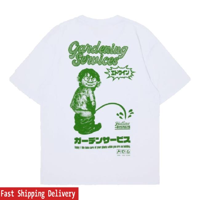 Trending Beyond Store Merch Edwin Gardening Services Long Sleeve Tee White (Garment Washed) Beyondstore Shop Trending Beyond Store Merch Edwin Gardening Services Long Sleeve Tee White (Garment Washed) Beyondstore Shop