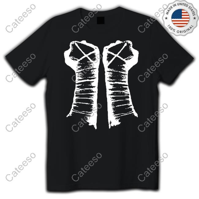 Cm Punk Fists Straight Edge T-Shirt Cm Punk Fists Straight Edge T-Shirt