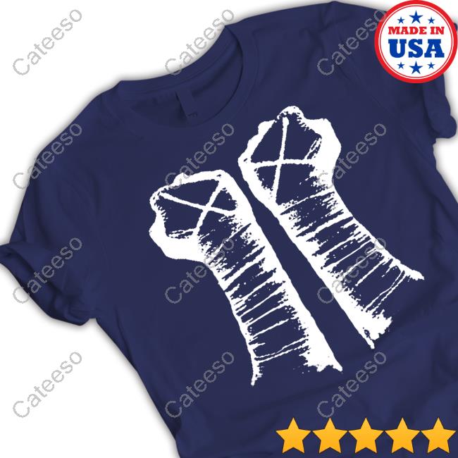 Cm Punk Fists Straight Edge T-Shirt Cm Punk Fists Straight Edge T-Shirt