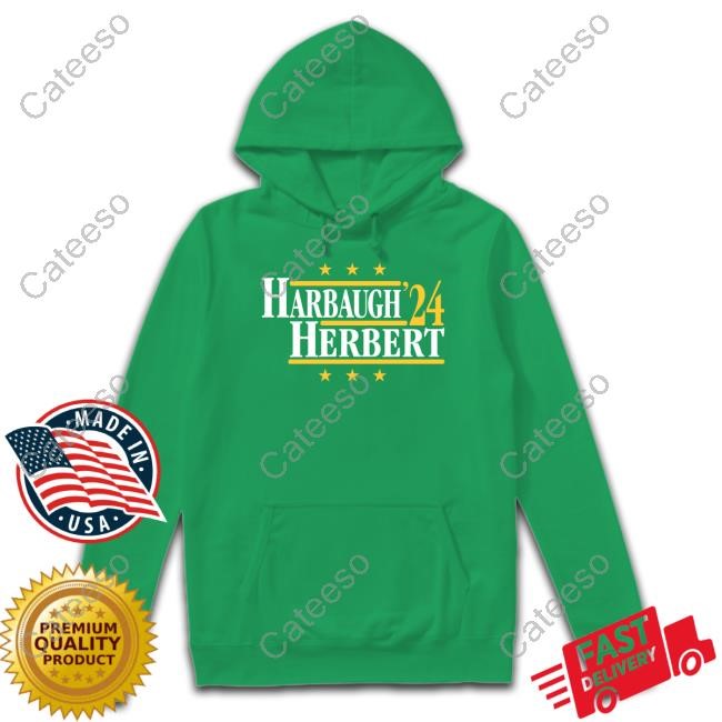 Harbaugh Herbert 2024 Tee Shirt Harbaugh Herbert 2024 Tee Shirt