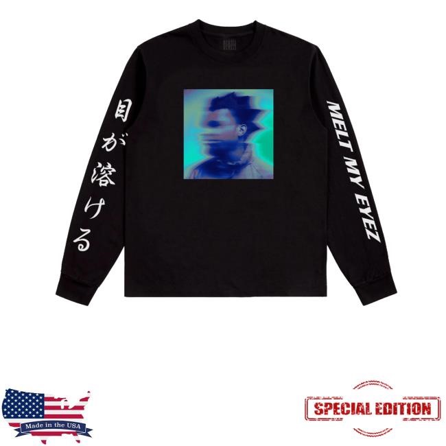 Loma Vista Recordings Denzel Curry Melt My Eyez Black Long Sleeve Loma Vista Recordings Denzel Curry Melt My Eyez Black Long Sleeve