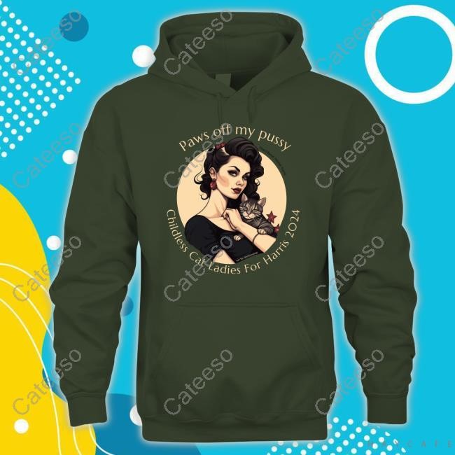 Margaret E Atwood Paws Off My Pussy Childless Cat Ladies For Harris 2024 Long Sleeve Margaret E Atwood Paws Off My Pussy Childless Cat Ladies For Harris 2024 Long Sleeve