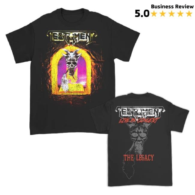 Original Testament Legions Store Shop Merch The Legacy Live In Concert Unisex Sweatshirt (Black) Original Testament Legions Store Shop Merch The Legacy Live In Concert Unisex Sweatshirt (Black)