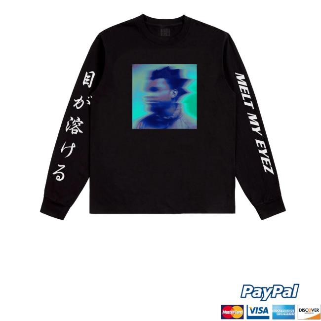 Loma Vista Recordings Denzel Curry Melt My Eyez Black Long Sleeve Loma Vista Recordings Denzel Curry Melt My Eyez Black Long Sleeve