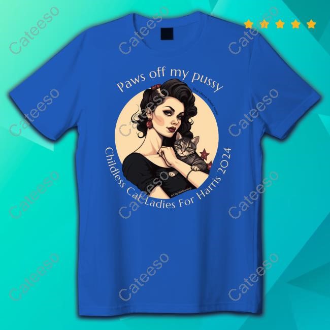 Margaret E Atwood Paws Off My Pussy Childless Cat Ladies For Harris 2024 Long Sleeve Margaret E Atwood Paws Off My Pussy Childless Cat Ladies For Harris 2024 Long Sleeve