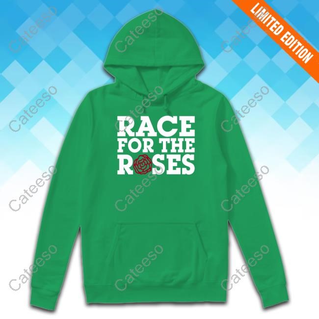 Race For The Roses Tee Jordan Larson Wearing
