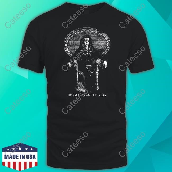 Blackcraftcult Morticia Addams Normal Is An Illusion Sweatshirt Blackcraftcult Morticia Addams Normal Is An Illusion Sweatshirt