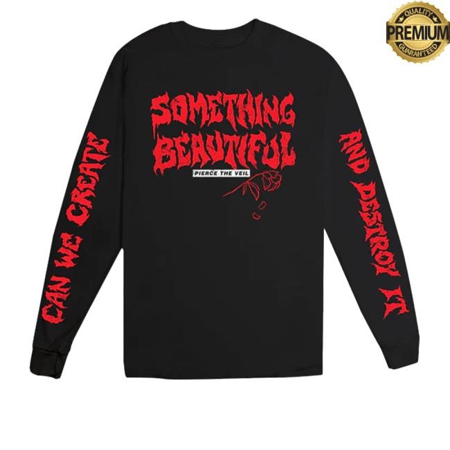 Pierce The Veil Something Beautiful Unisex Sweatshirt Pierce The Veil Something Beautiful Unisex Sweatshirt