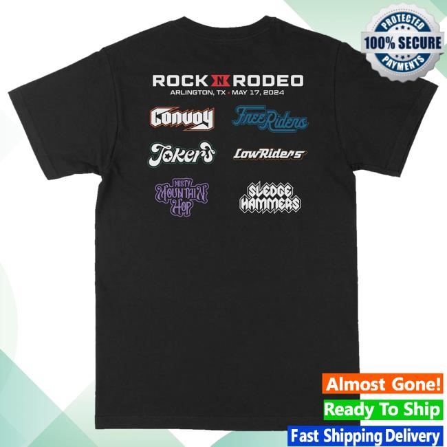 Kid Rock Merch Rock N' Rodeo Event Tee Kid Rock Merch Rock N' Rodeo Event Tee